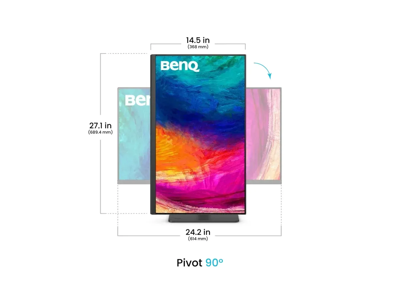 BenQ PD2706QN Designer Monitor — photo 4