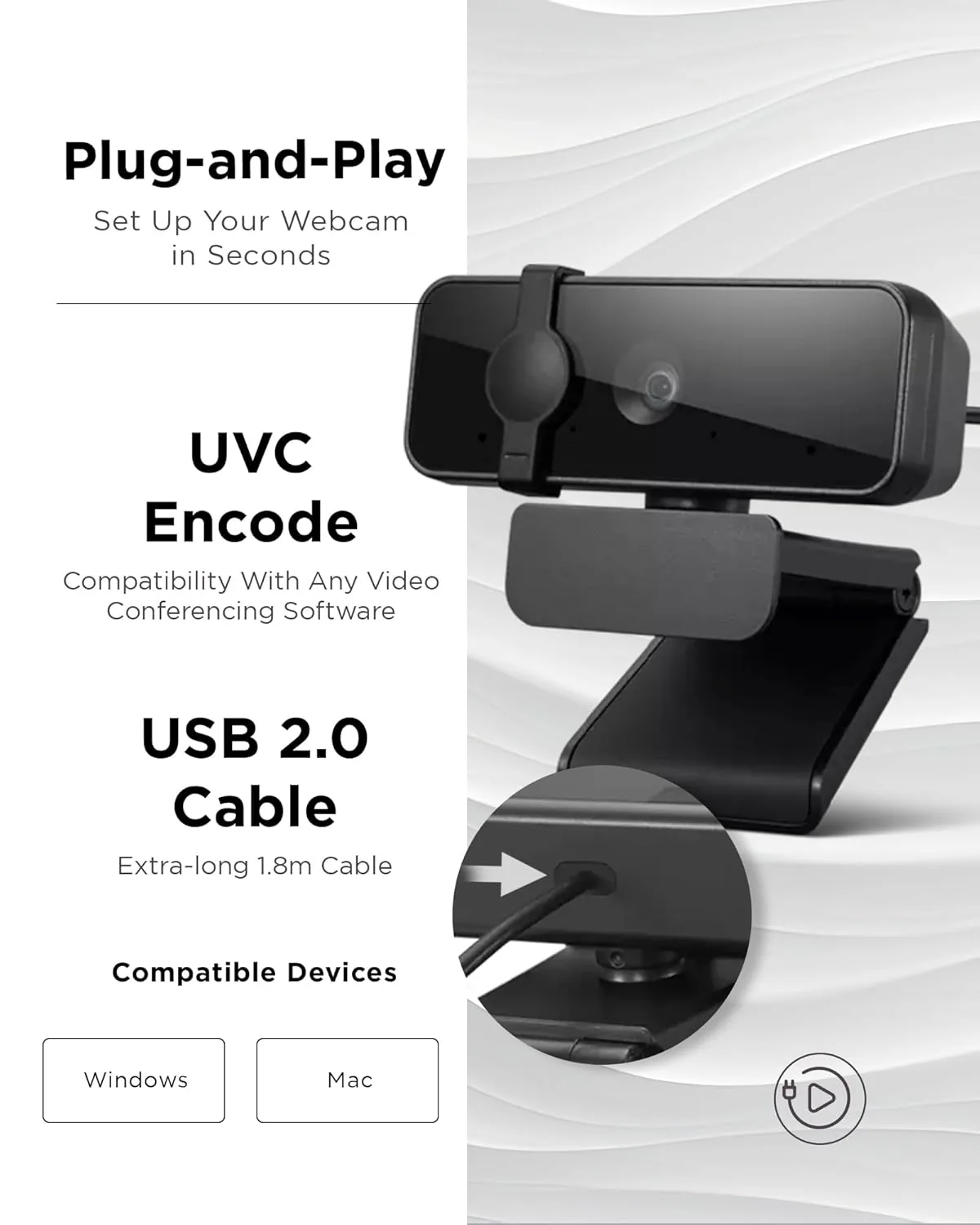 Lenovo FHD USB Webcam 4XC1B34802 — photo 3