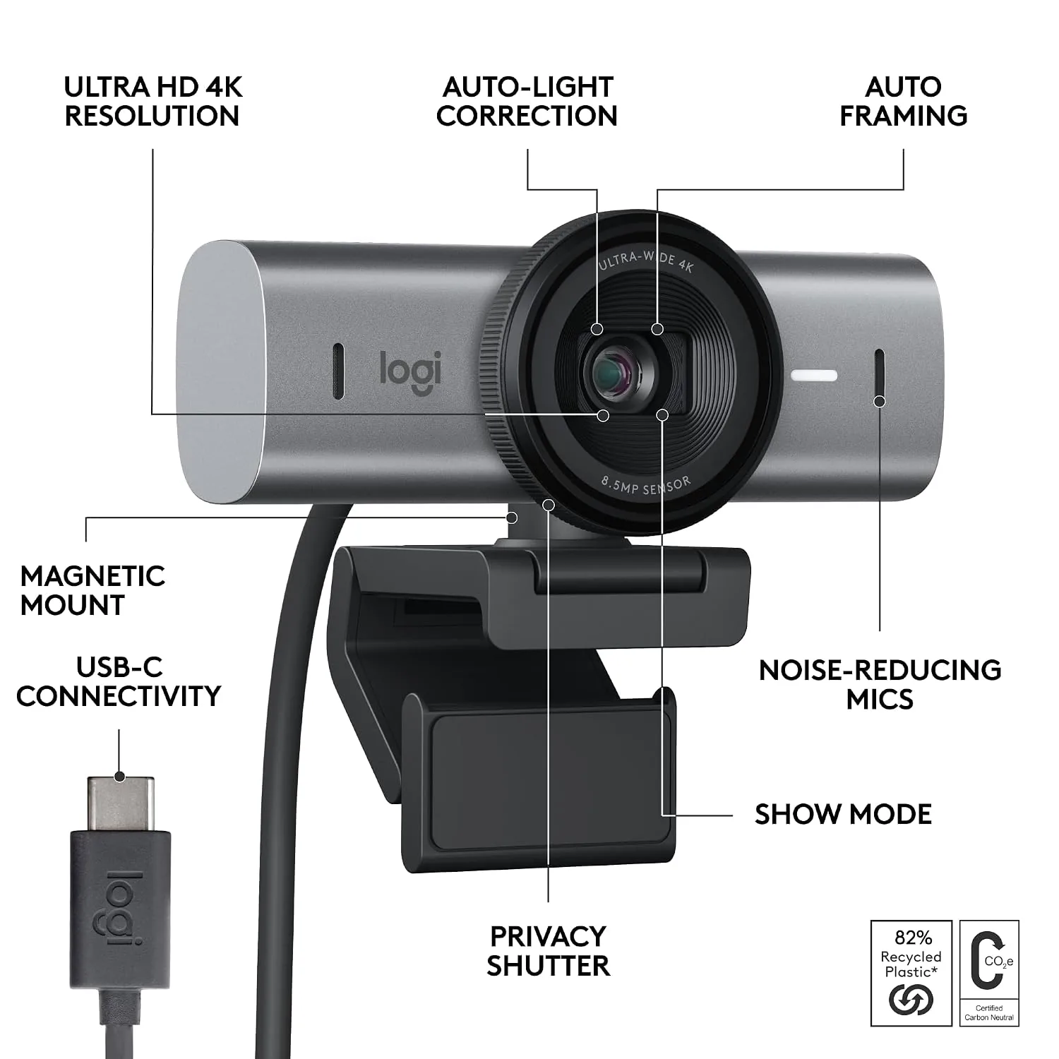 Logitech MX Brio — Graphite — photo 4