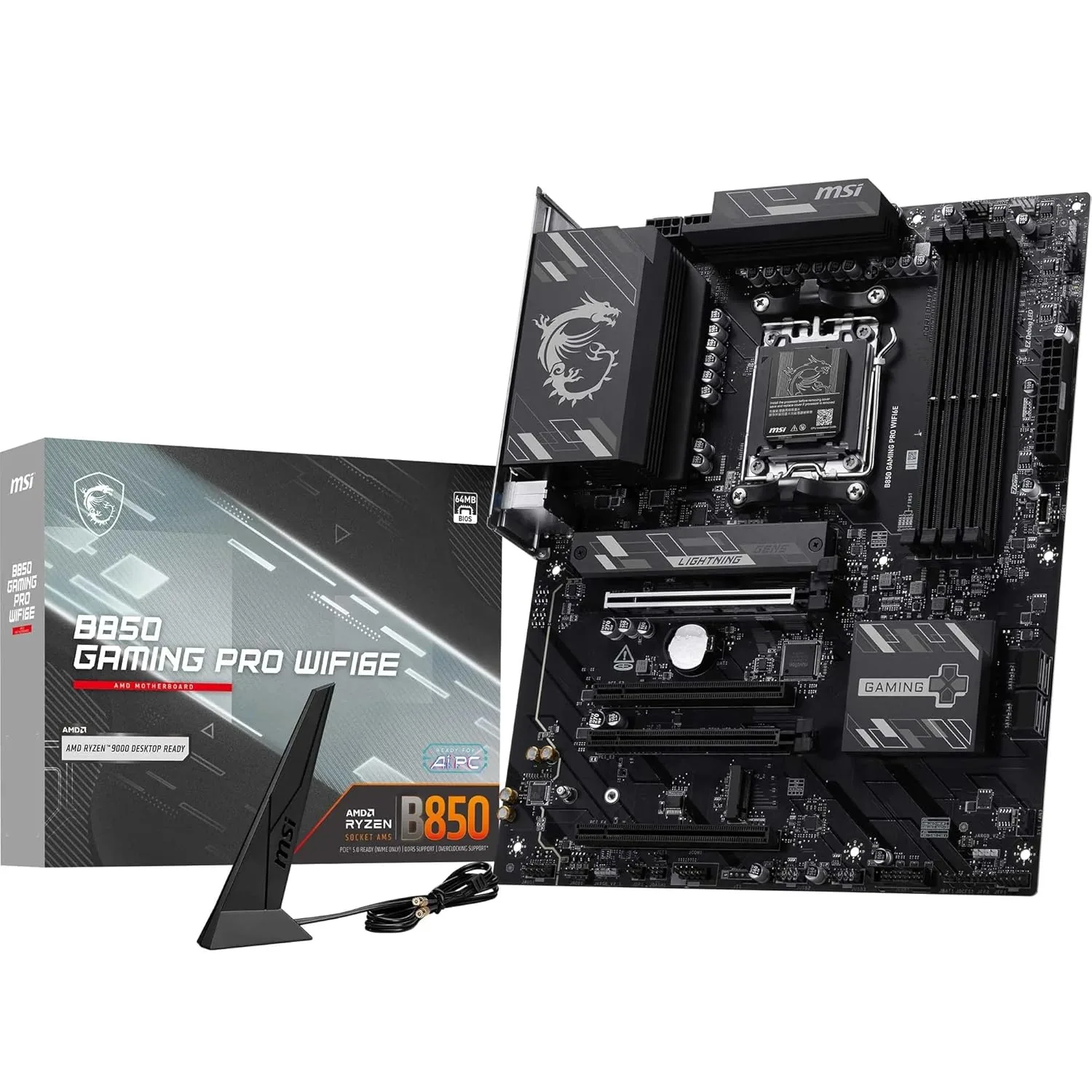MSI B850 Gaming PRO WIFI6E — photo 1 of 6