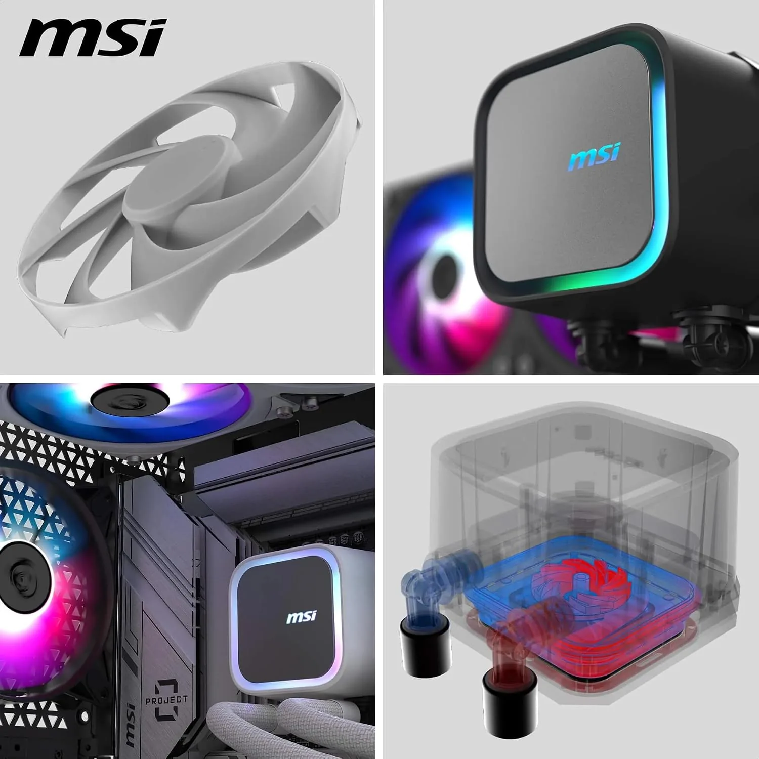 MSI MAG CORELIQUID A13 240 White — photo 3
