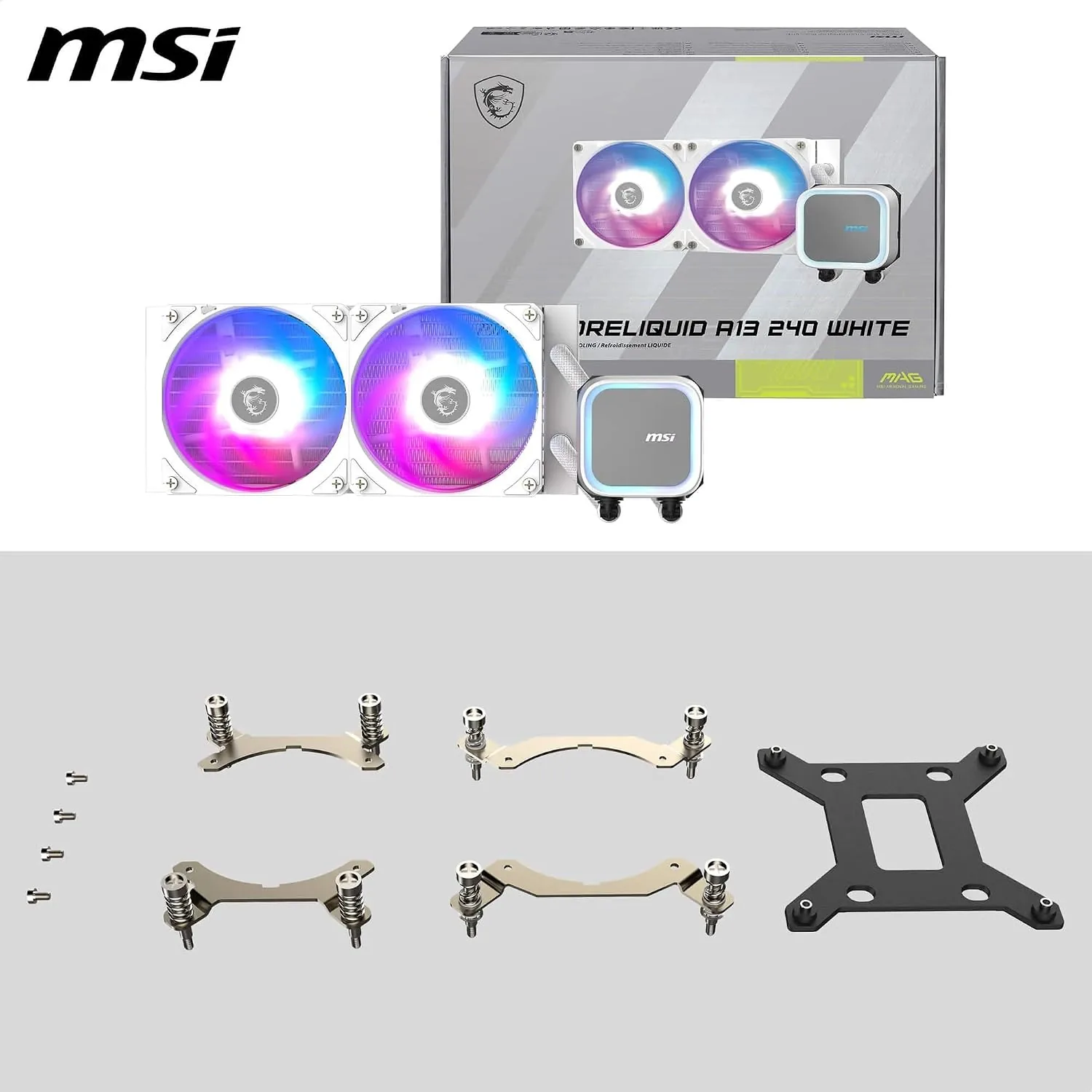 MSI MAG CORELIQUID A13 240 White — photo 6